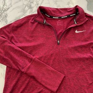 Nike running 1/4 zip